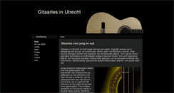 Desktop Screenshot of gitaarlesinutrecht.com